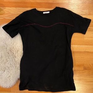 Black tshirt dress